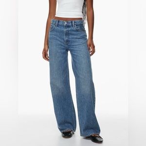 Denim Forum 90s Low Rise Baggy Wide Jeans 26 NWT